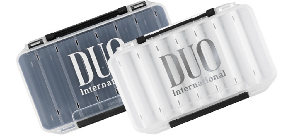 Коробка DUO REVERSIBLE 100, 193*100*30 мм, цвет-белый, верх-прозрачный