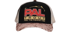 Бейсболка PAL Trout Cap PVC-2504 черная