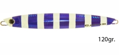 Блесна Major Craft Jigpara Vertical Short 120 #024 ZEBRA PURPLE