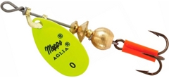 Блесна Mepps Aglia Fluo №0 #Chartreuse в блистере (оригинальная упаковка)- фото