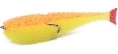 Поролоновая рыбка Lex Porolonium Classic Fish CD UV 9 YOB (желтое тело/оранжевая спина/красный хвост)- фото