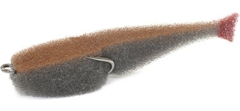 Поролоновая рыбка Lex Porolonium Classic Fish CD 11 GO (серое тело/оранжевая спина/красный хвост)
