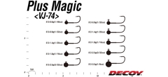 Джиг-головки Decoy VJ-74 Plus Magic #2-0.9g(1/32oz)- фото2