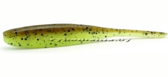 Силикон Keitech Shad Impact 5.0" #401T Green Pumpkin Chartreuse