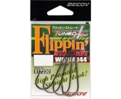 Крючки одинарные Decoy Worm 144 Flippin Straight