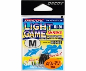 Крючки одинарные Decoy DJ-91 Light Game Assist