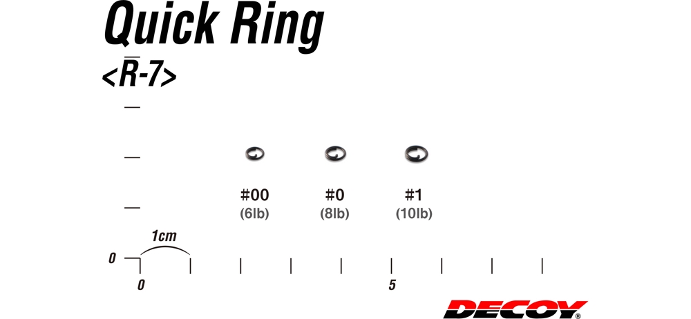 Заводные кольца Decoy R-7 Qucik Ring #1