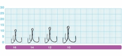 Крючки тройные Owner 11637 STBL-1.56BC-10 (8 шт/уп)- фото2