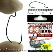 Крючки офсетные Decoy Worm 19 S.S. Hook №3 (9шт в уп)- фото2