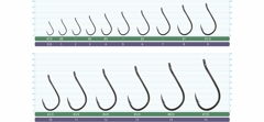 Крючки одинарные Owner 51777 Mosquito Hook №04 (10 шт в уп)- фото2