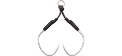 Крючки одинарные Decoy DJ-80 Twin Pike Shorter 2/0 (3шт в уп)- фото2