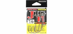 Крючки одинарные Decoy JIG11 Strong Wire #1 (9шт/уп)- фото