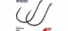 Крючки одинарные Owner 51777 Mosquito Hook №08 (11 шт в уп)- фото