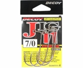 Крючки одинарные Decoy JIG11 Strong Wire