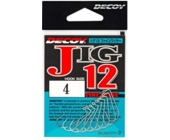 Крючки одинарные Decoy JIG12