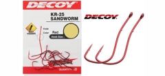 Крючки одинарные Decoy KR-25 SANDWorm #10 (10шт в уп)- фото