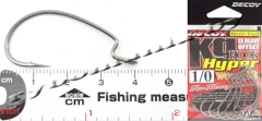 Крючки офсетные Decoy Worm 13 Kg Hyper #1/0 (7шт в уп)- фото