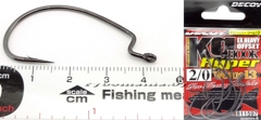 Крючки офсетные Decoy Worm 13 Kg Hyper #2/0 (6шт в уп)- фото