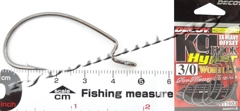 Крючки офсетные Decoy Worm 13 Kg Hyper #3/0 (5шт в уп)- фото