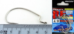 Крючки офсетные Decoy Worm 13 S Rock fish Limited №4/0 (4шт в уп)
