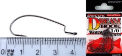 Крючки офсетные Decoy Worm 15 Dream Hook №1/0 (9шт в уп)