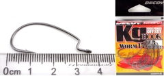 Крючки офсетные Decoy Worm 17 KG Hook №1 (9шт в уп)