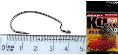 Крючки офсетные Decoy Worm 17 KG Hook №2/0 (8шт в уп)