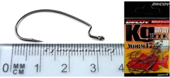 Крючки офсетные Decoy Worm 17 KG Hook №2 (9шт в уп)