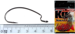 Крючки офсетные Decoy Worm 17 KG Hook №5/0 (5шт в уп)