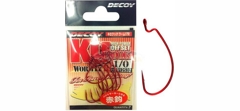 Крючки офсетные Decoy Worm 17 R KG Hook №4/0 (5шт в уп)
