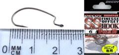 Крючки офсетные Decoy Worm 19 S.S. Hook №6 (9шт в уп)- фото