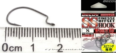 Крючки офсетные Decoy Worm 19 S.S. Hook №8 (10шт в уп)- фото