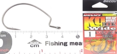 Крючки офсетные Decoy Worm 25 Hook Wide №1 (8шт в уп)