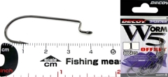 Крючки офсетные Decoy Worm 5 Offset №1 (9шт в уп)