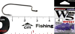 Крючки офсетные Decoy Worm 5 Offset №4 (9шт в уп)