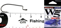 Крючки офсетные Decoy Worm 5 Offset №6 (9шт в уп)