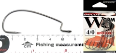 Крючки офсетные Decoy Worm 9 Upper Cut #4/0 (6шт в уп)