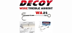 Крючки тройные Decoy WA-21 Wire Treble Assist #M- фото4