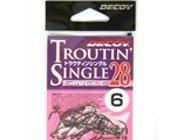 Крючки одинарные Decoy Single 28 Troutin Single