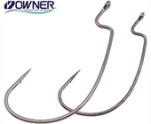 Крючки офсетные Owner 5109 J-Light Worm Hook