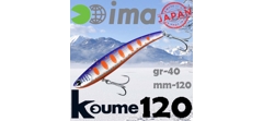 Воблер Ima (Vib) Koume 120 #R09 Dotty Blue Shad- фото2