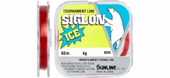 Леска Sunline Siglon ICE 50m 0.128mm/0.6pe 1.5kg red- фото