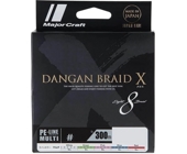 Шнур Major Craft Dangan Braid X 300m (мультиколор)