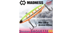 Воблер Madness (Vib) Shiriten Baguette 80мм #T05-Chart Yamame- фото2