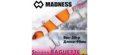 Воблер Madness (Vib) Shiriten Baguette 90мм #R04-Anemonefish- фото2