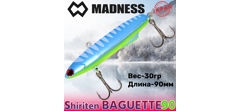 Воблер Madness (Vib) Shiriten Baguette 90мм #R11-Blue Mint- фото2