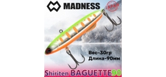 Воблер Madness (Vib) Shiriten Baguette 90мм #T05-Chart Yamame- фото2