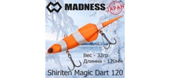 Воблер Madness (Vib) Shiriten Magic Dart 120 32гр #R04-Anemonefish- фото2