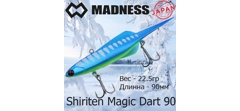 Воблер Madness (Vib) Shiriten Magic Dart 90 22.5гр #R11-Blue Mint- фото2