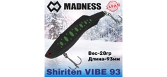 Воблер Madness (Vib) Shiriten Vibe 93мм 28гр #R02-Matte Black Yamame- фото2